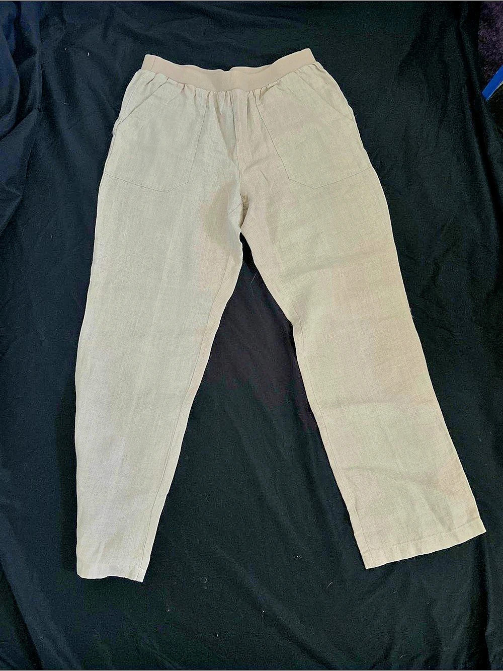Coldwater Creek Straight Leg Pants in Beige Size 10 Like New